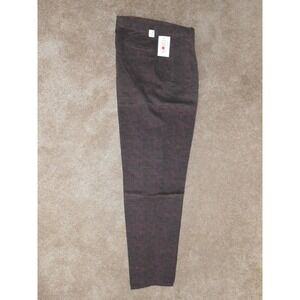 Mens 80s Vintage MOTTO Red Dot Wonderfulness Chex Black/Red 32M Pants Jeans!